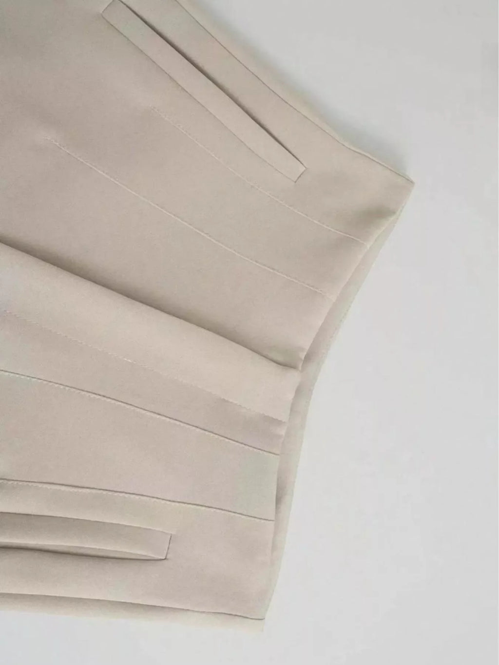 High-Waisted Straight-Leg Pants