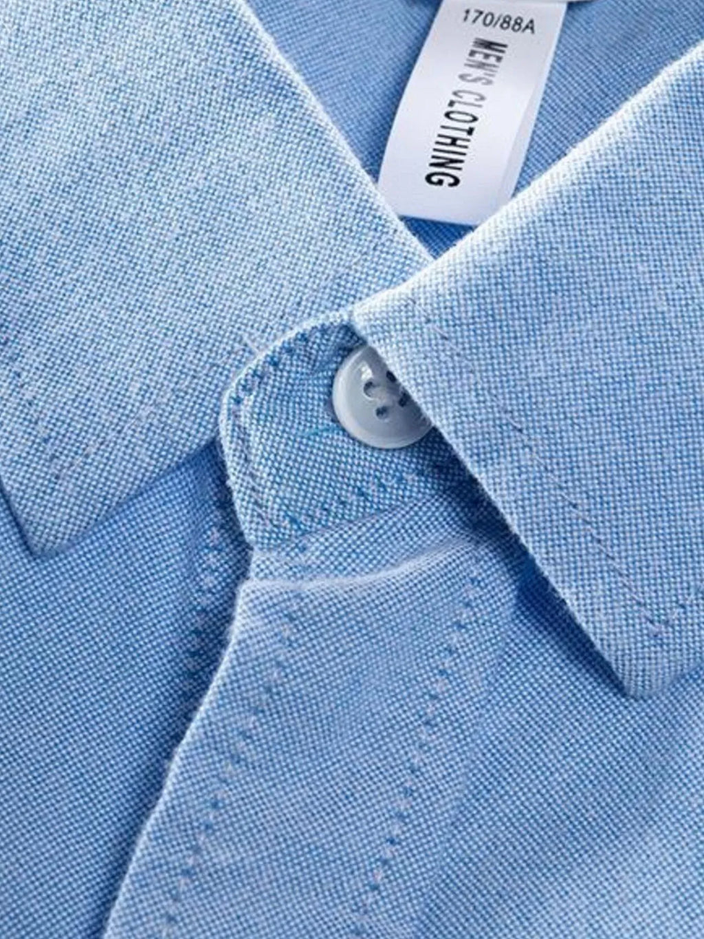 Men's Plus Size Button Up Long Sleeve Shirt