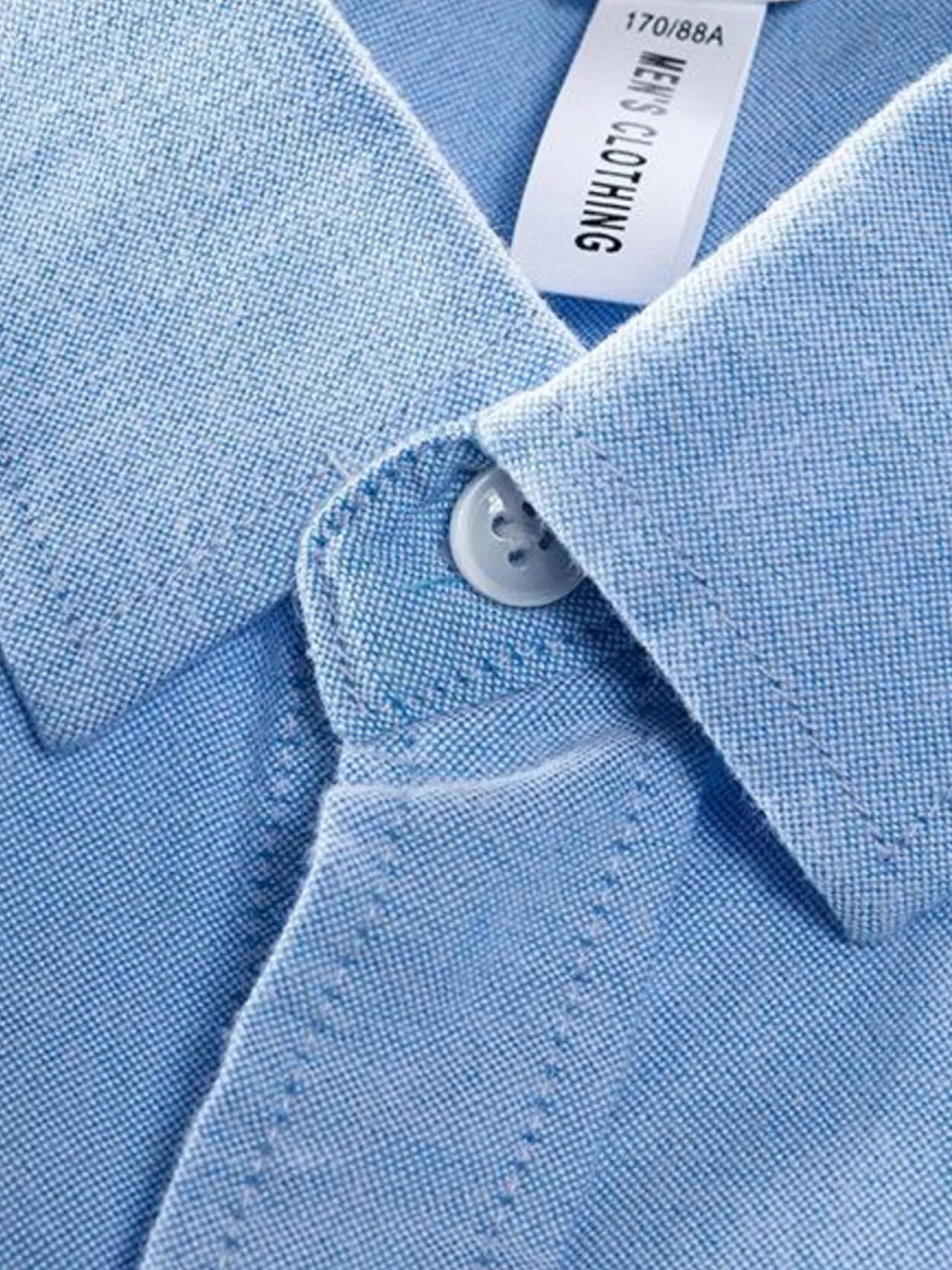 Men's Plus Size Button Up Long Sleeve Shirt