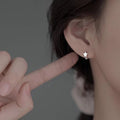 925 Sterling Silver Star Earrings