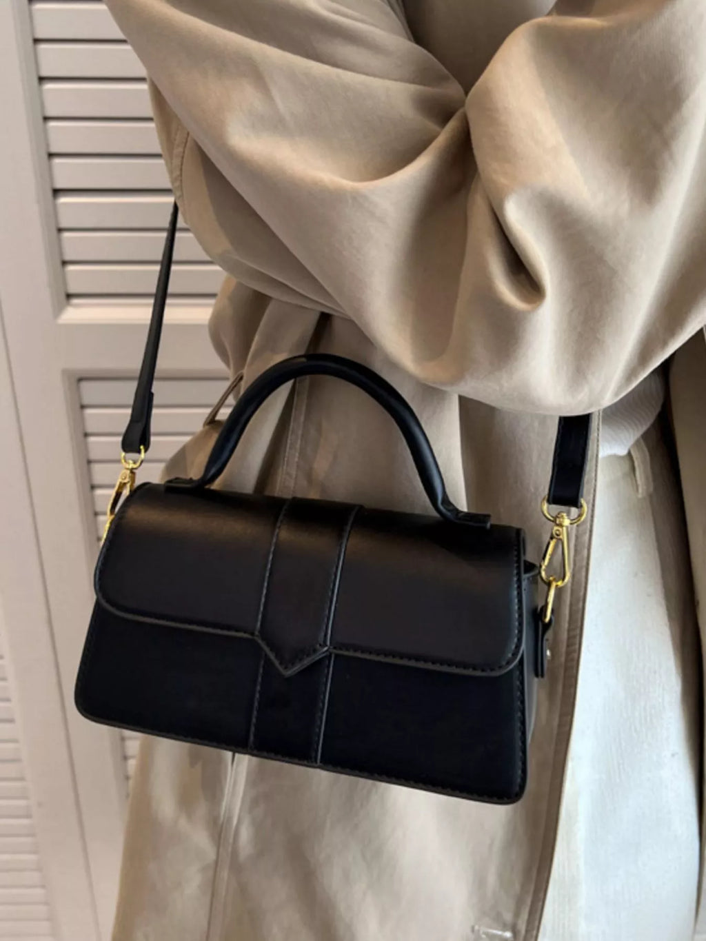 Top Handle Crossbody Bag