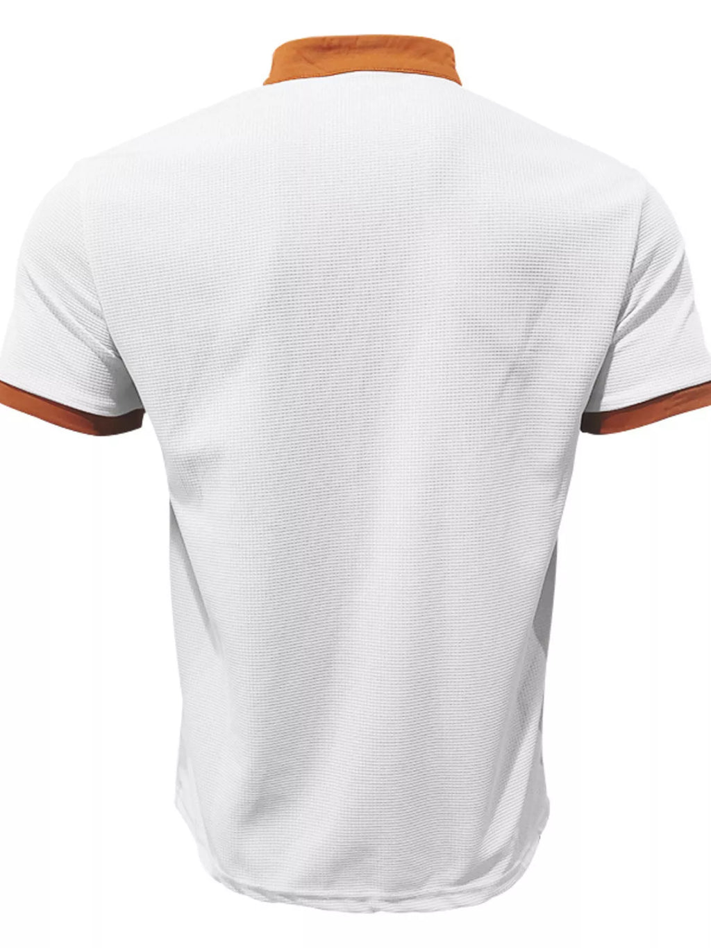 Men's Full Size Lace-Up Neckline Short Sleeve T-Shirt Plus Size