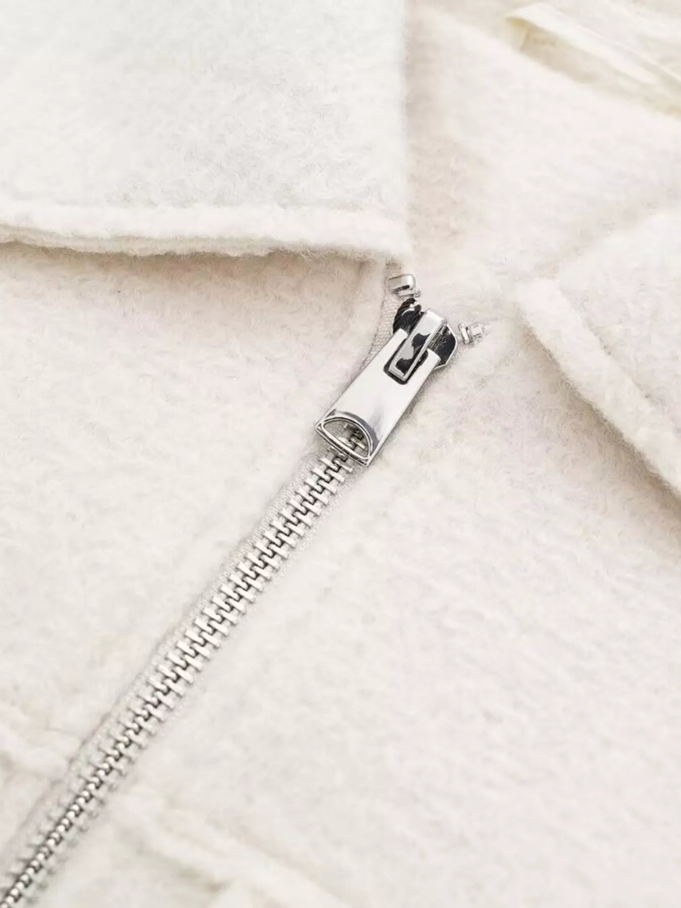 Zip Up Cropped Jacket