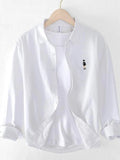 Men's Button Up Long Sleeve Shirt