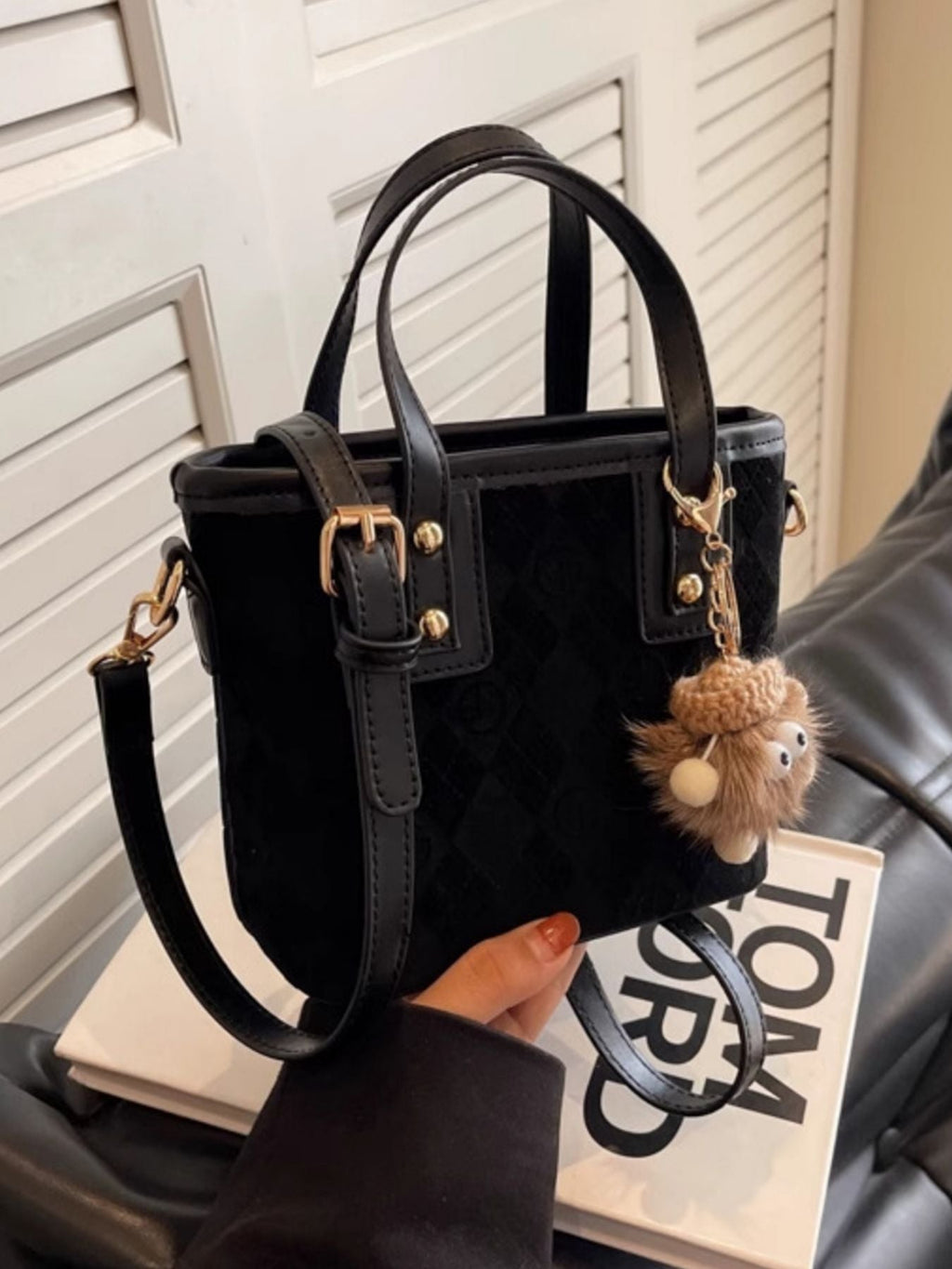 Top Handle Crossbody Bag