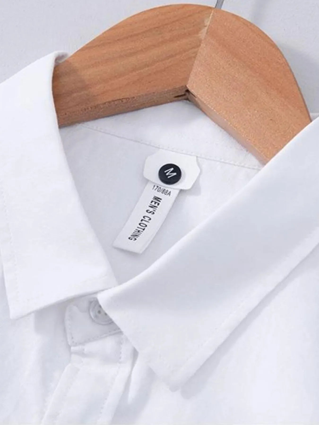 Men's Plus Size Short Sleeve Button-Up Shirt