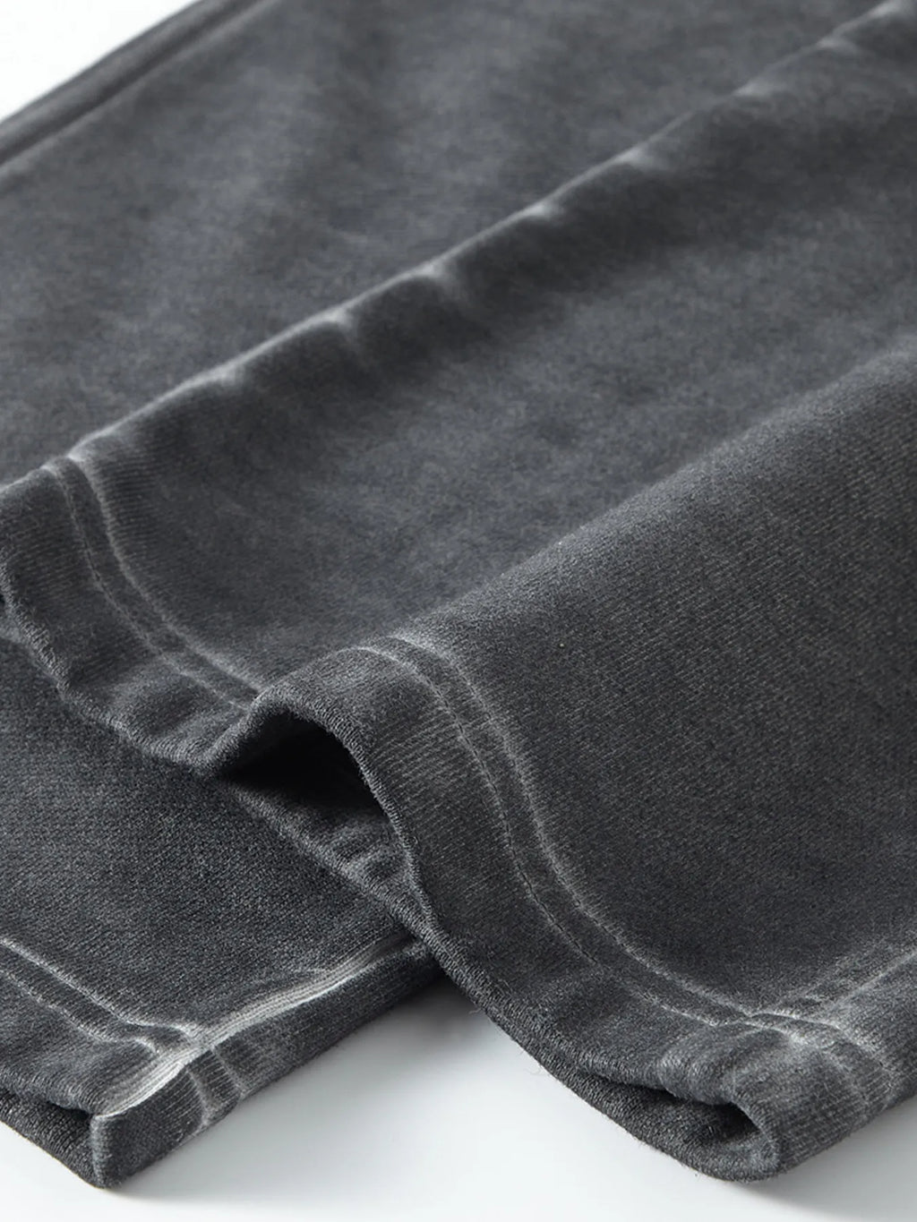 Men's Drawstring Washed Straight Sweatpants