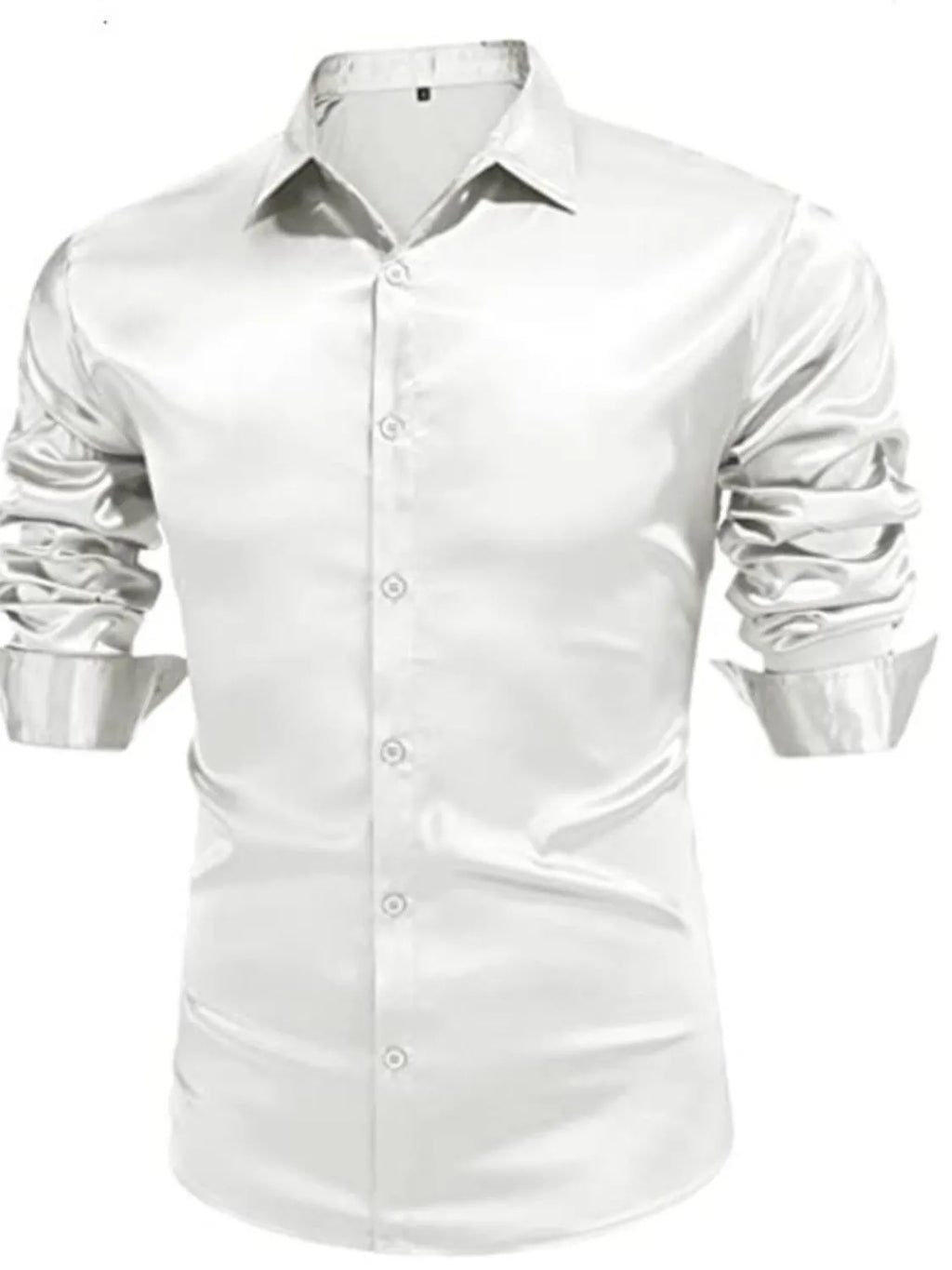 Men's Full Size Button Up Long Sleeve Shirt Plus Size