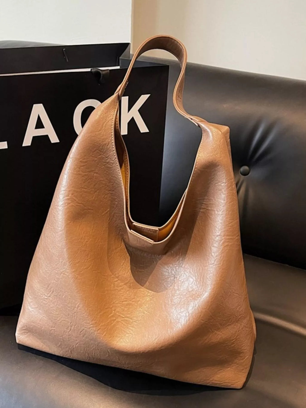 PU Leather Tote Bag