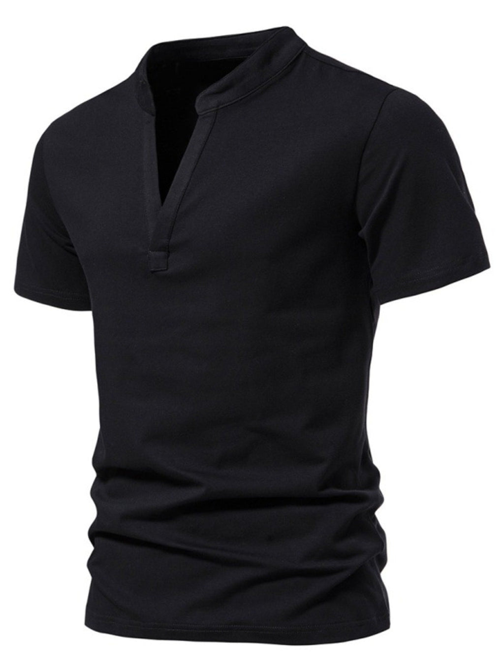 Men's Plus Size Casual Short Sleeve Slim Fit T-Shirt