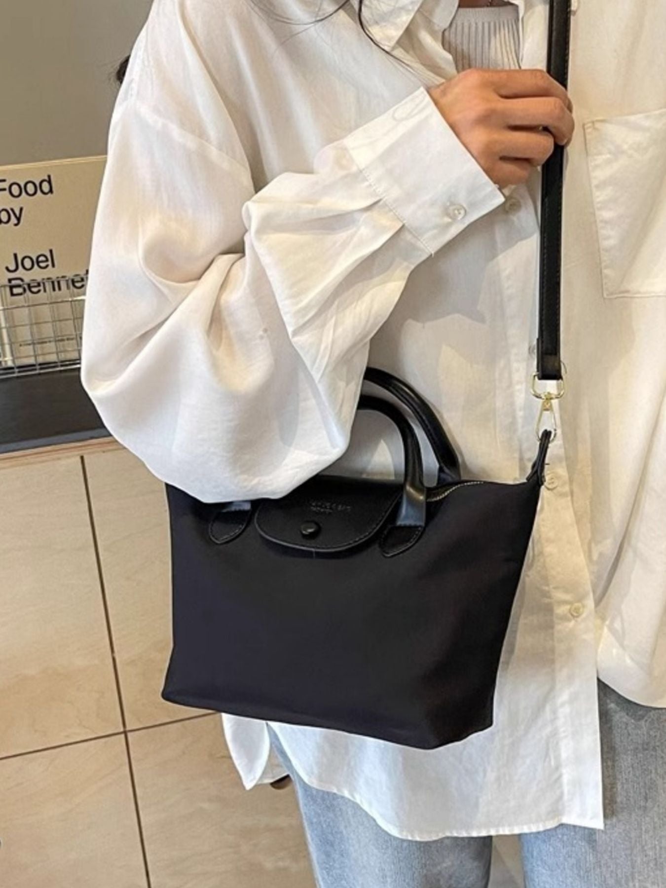 Top Handle Crossbody Bag