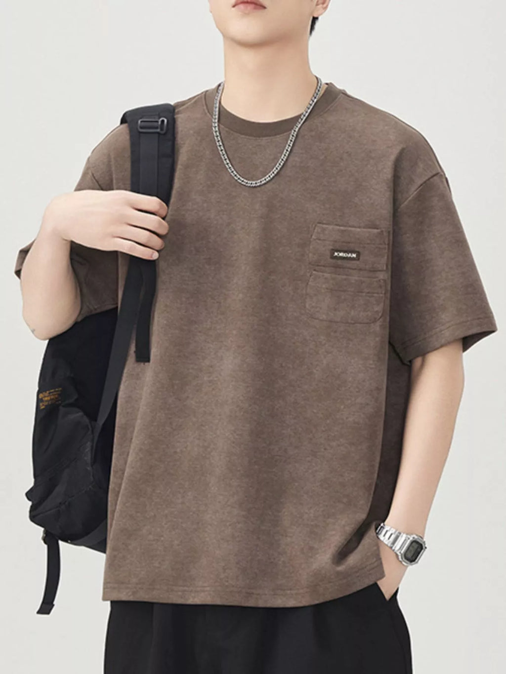 Men's Round Neck Short Sleeve T-Shirt