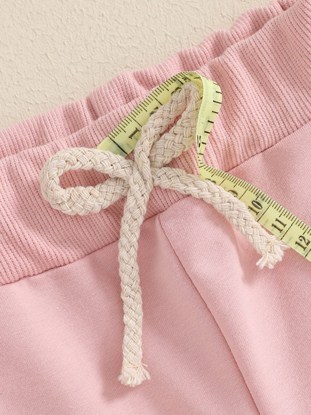 Children's Bunny Applique Top and Pants Outfit Set