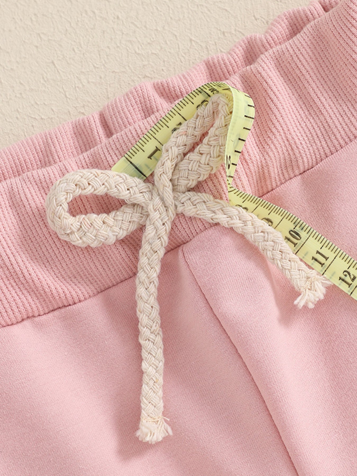 Children's Bunny Applique Top and Pants Outfit Set