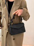 Flap Crossbody Bag with Top Handle