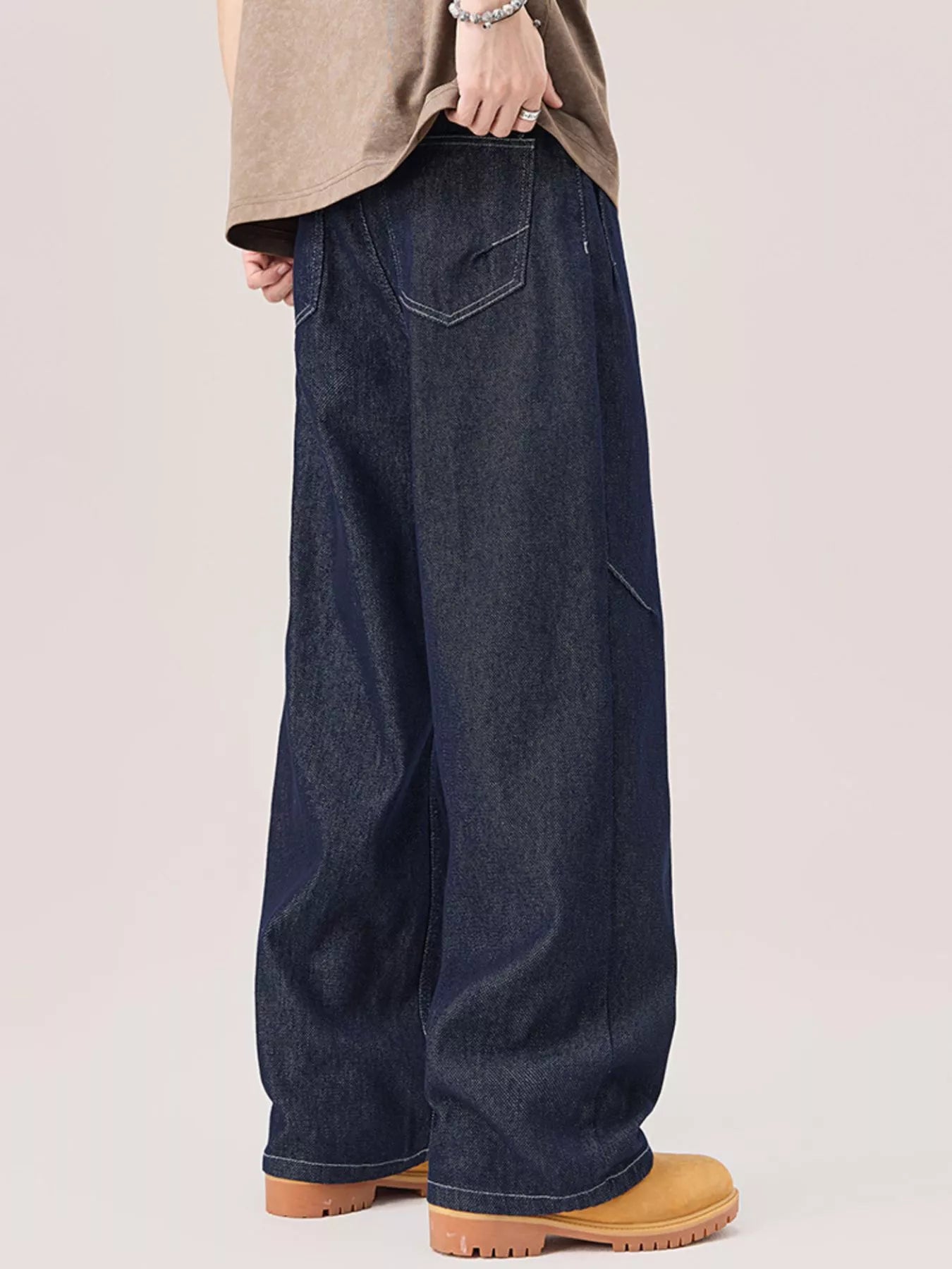Men's Wide Leg Jeans