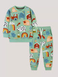 Children's Farm Animal Sweatshirt and Jogger Set