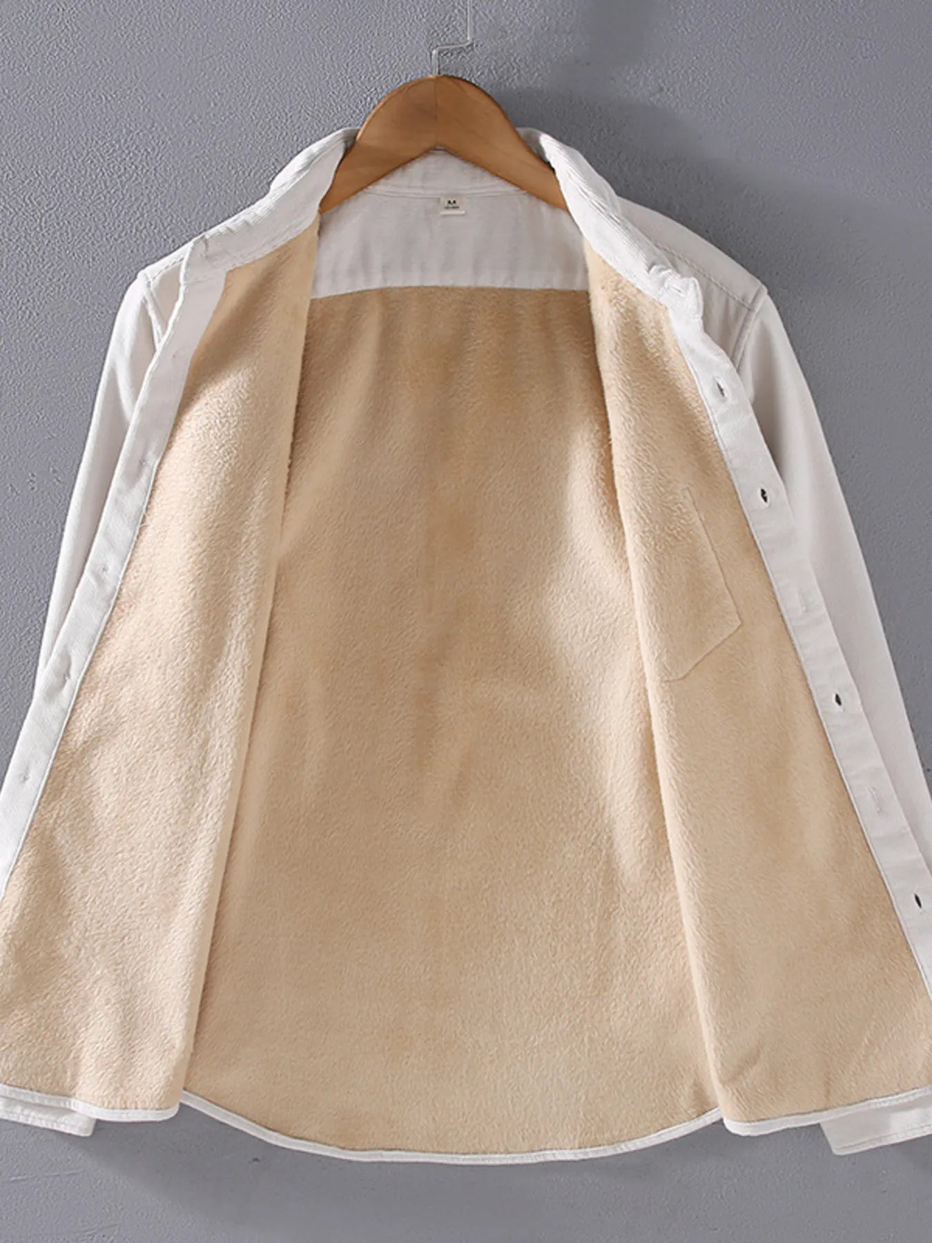 Men's Plus Size Button Up Long Sleeve Shirt