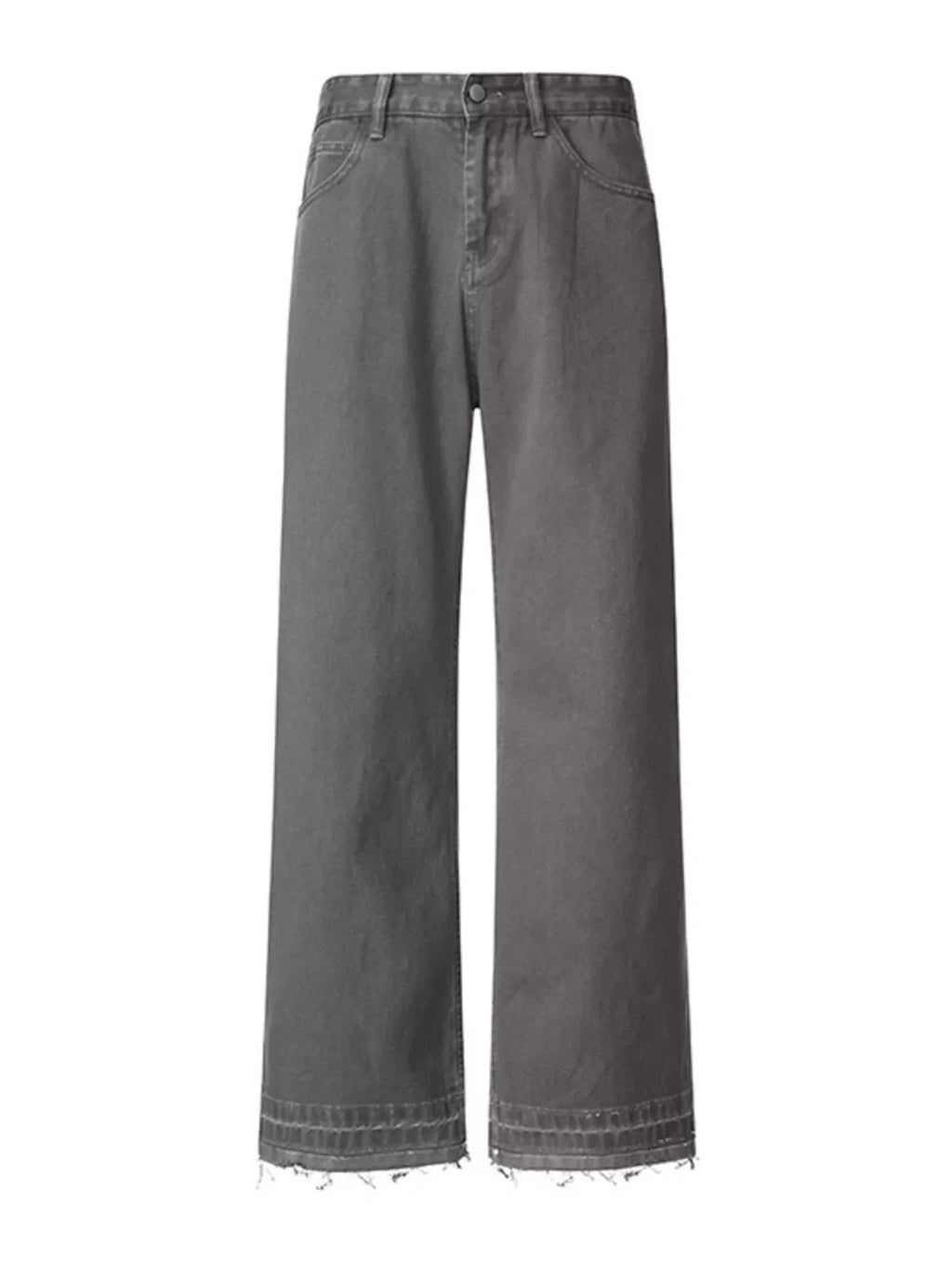 Men's Wash Relaxed Fit Wide Leg Jeans
