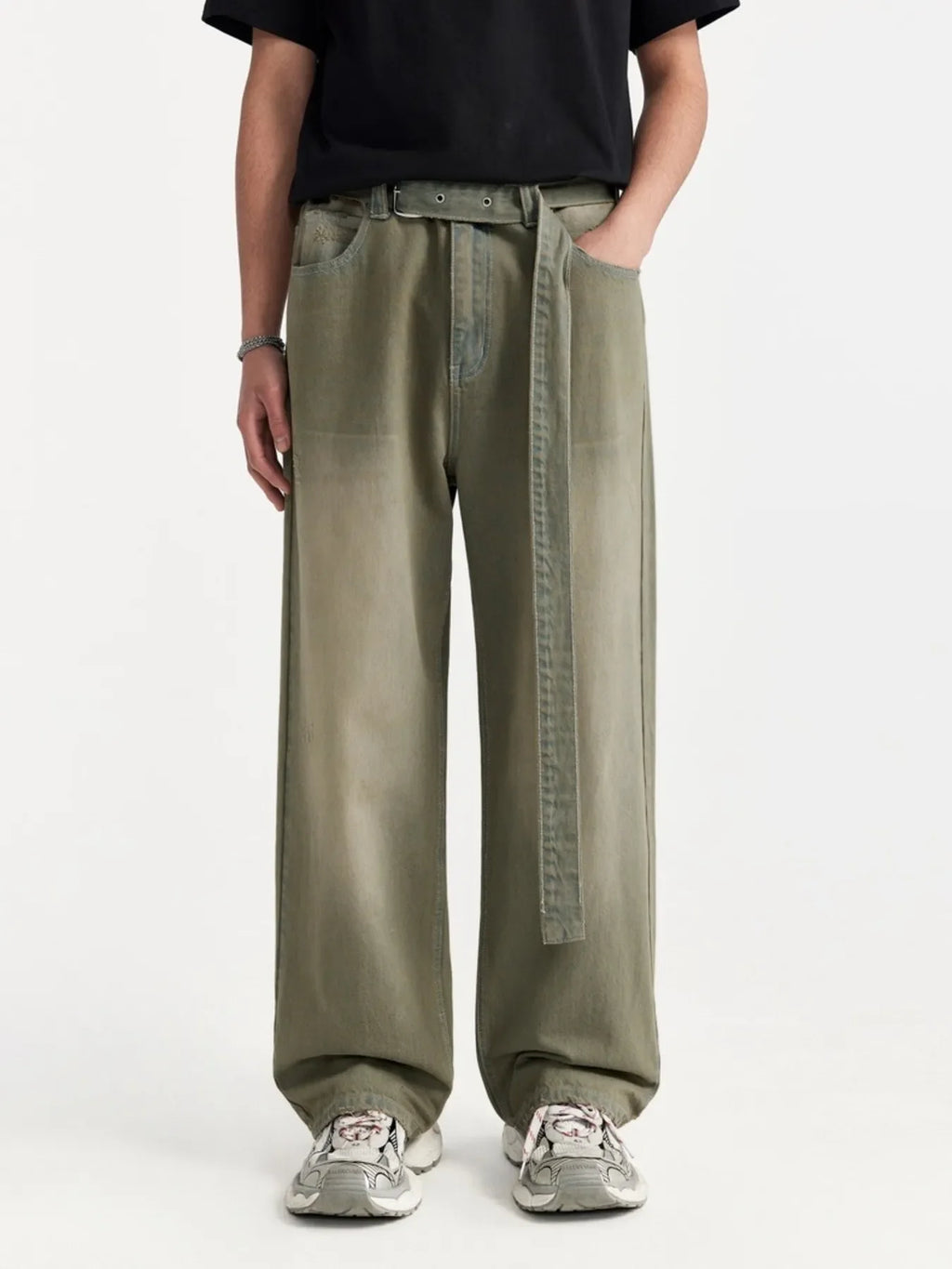 Men's Wide Leg Jeans