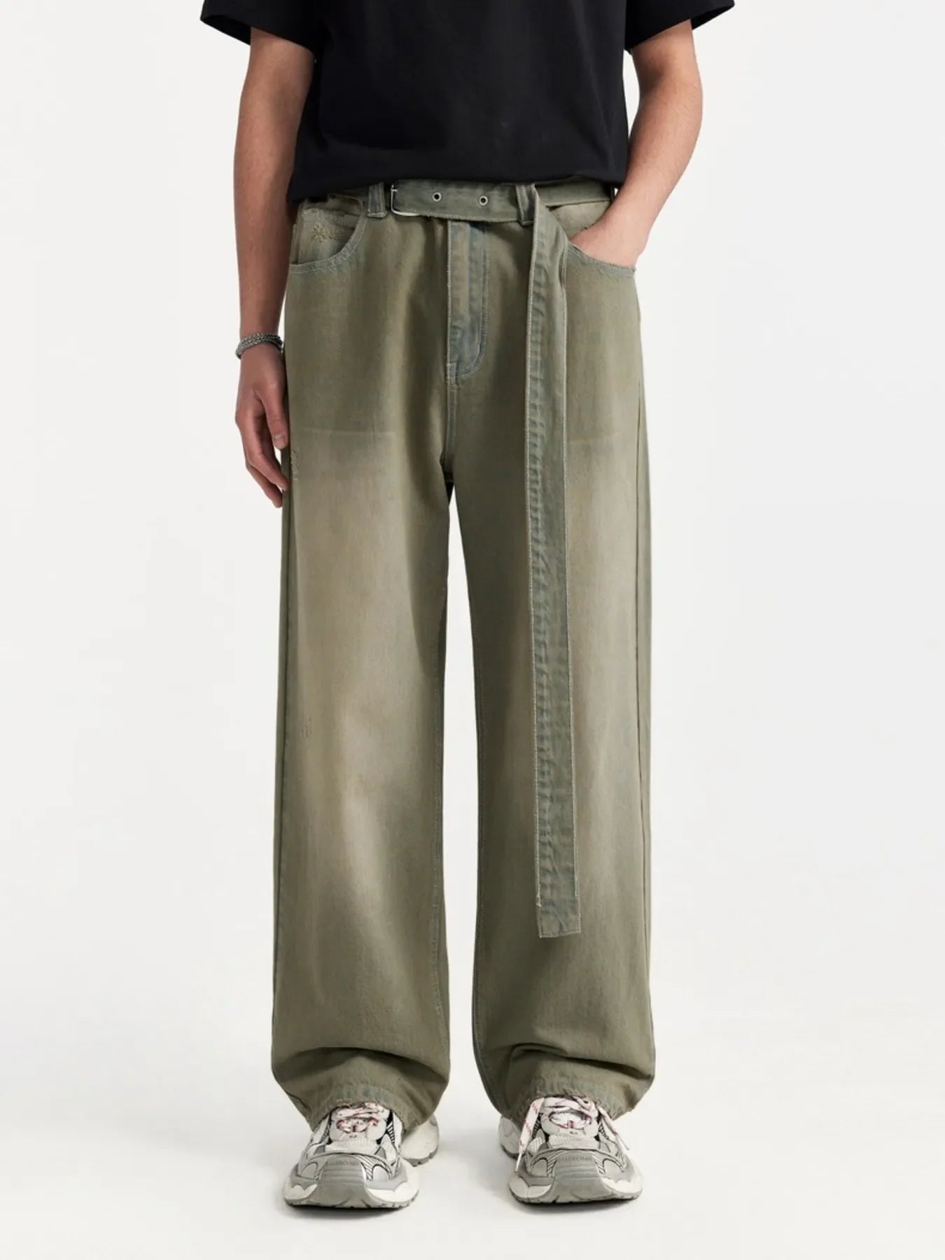 Men's Wide Leg Jeans