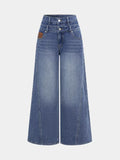 High Waist Wide Leg Jeans