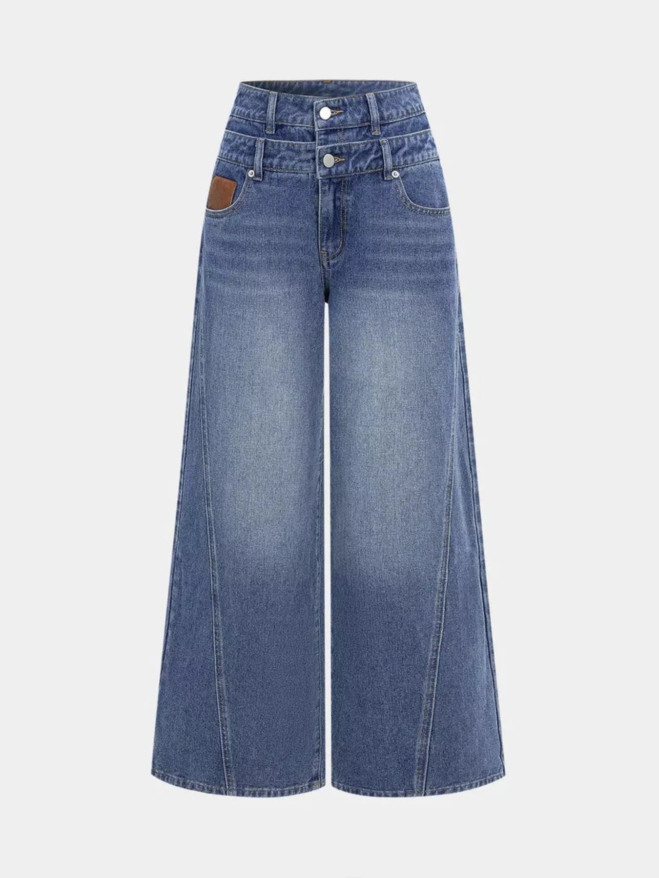 High Waist Wide Leg Jeans