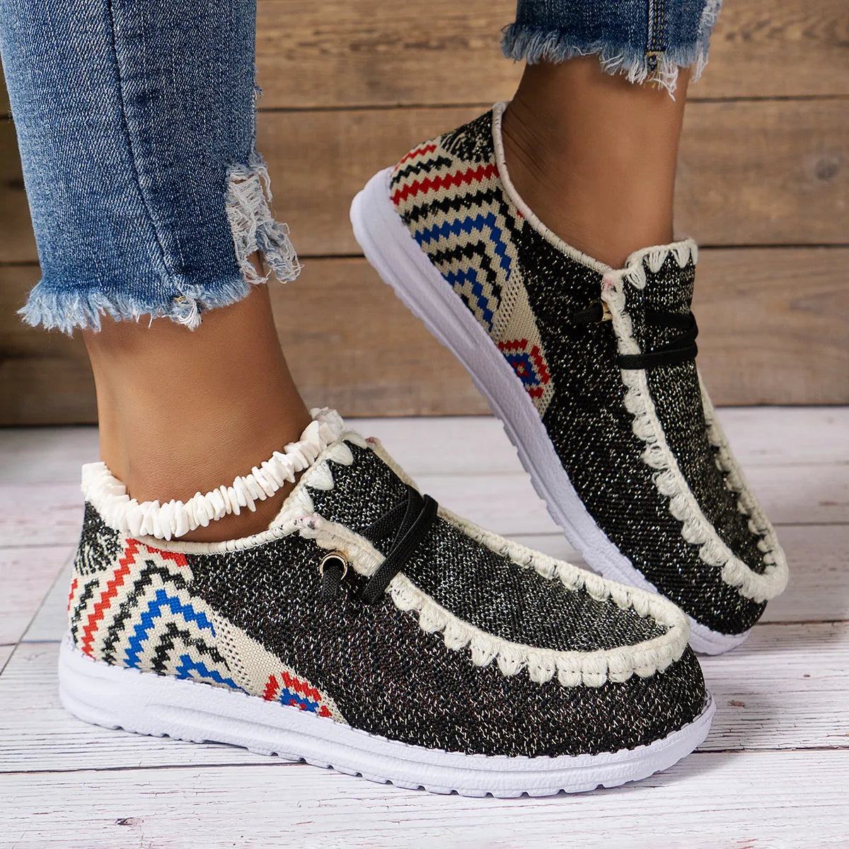 Round Toe Flats Sneakers