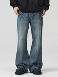 Men's Full Size Wide Leg Jeans Plus Size
