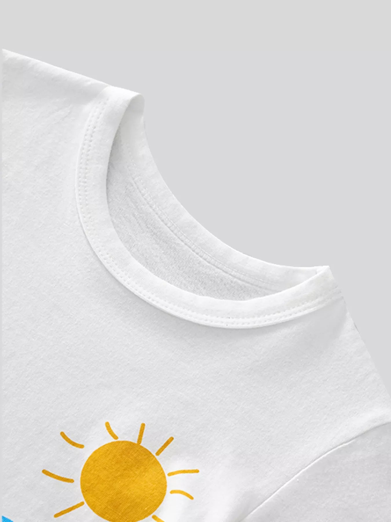 Children's Animal Print Short Sleeve T-Shirt