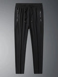 Men's Plus Size Drawstring Pants with Pockets