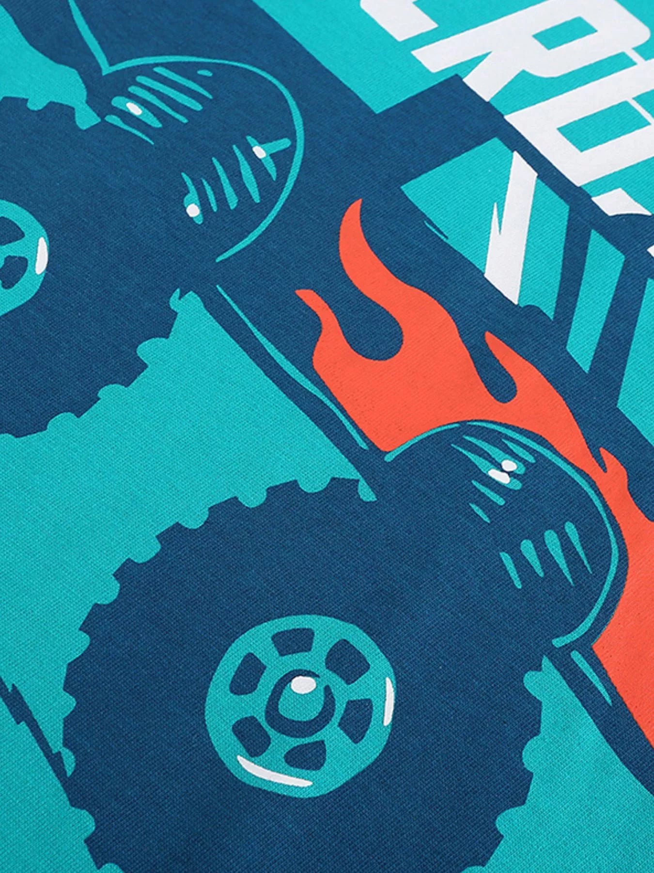 Children's Monster Truck Graphic T-Shirt