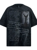 Men's Round Neck Short Sleeve Oversized T-Shirt