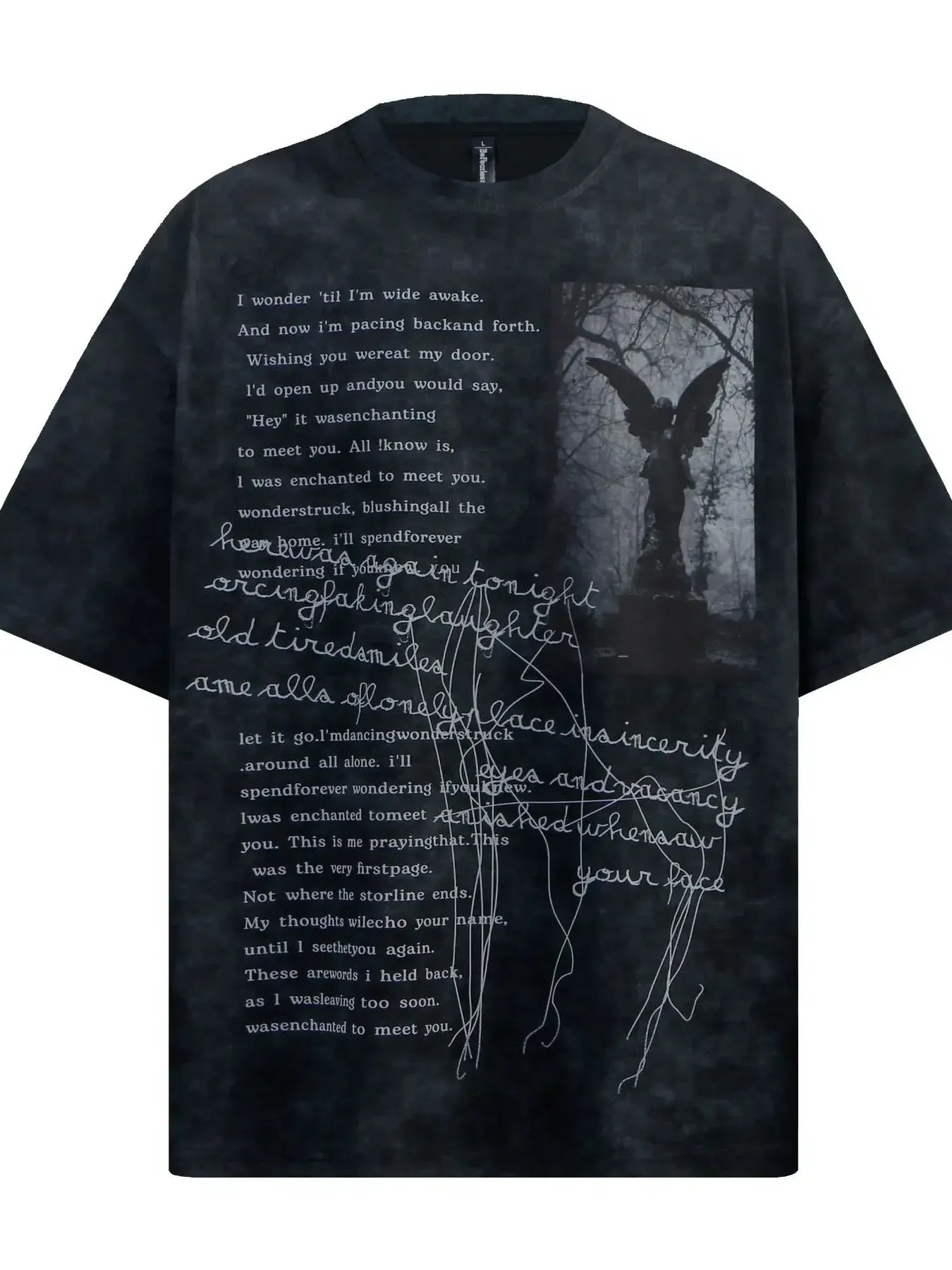 Men's Round Neck Short Sleeve Oversized T-Shirt