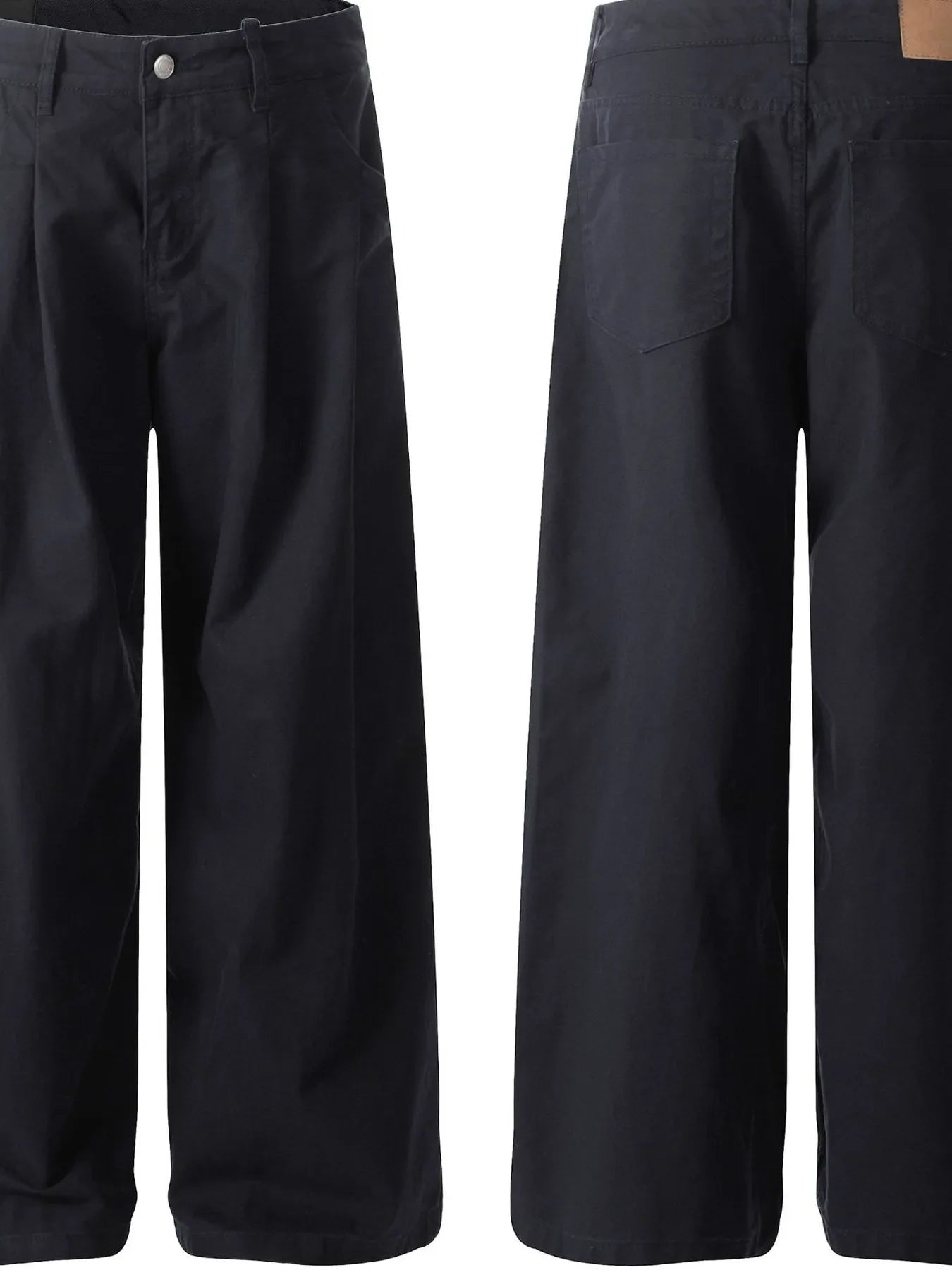 Men's Wide Leg Relaxed Fit Jeans