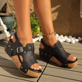 Open Toe Wedge Sandals