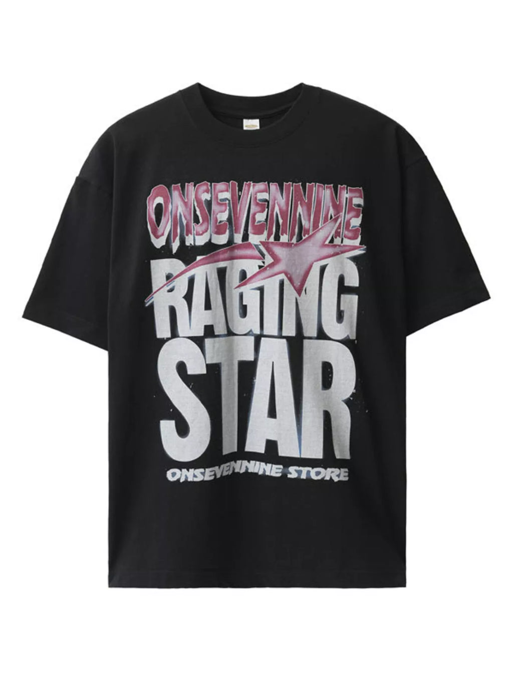 Men's Letter Graphic Round Neck T-Shirt