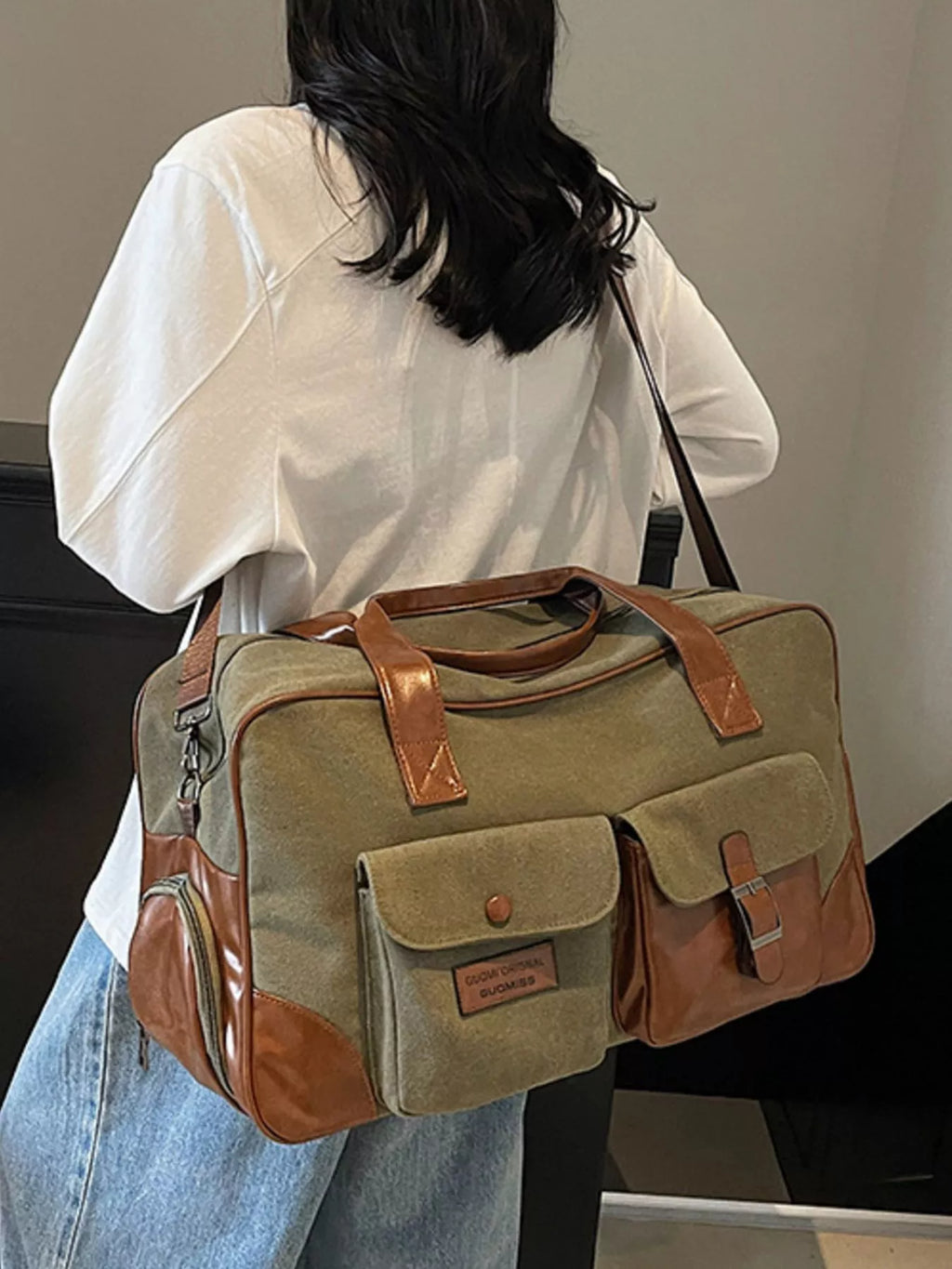 Multiple Pockets Travel Bag