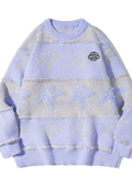 Men's Star Pattern Knitted Sweater