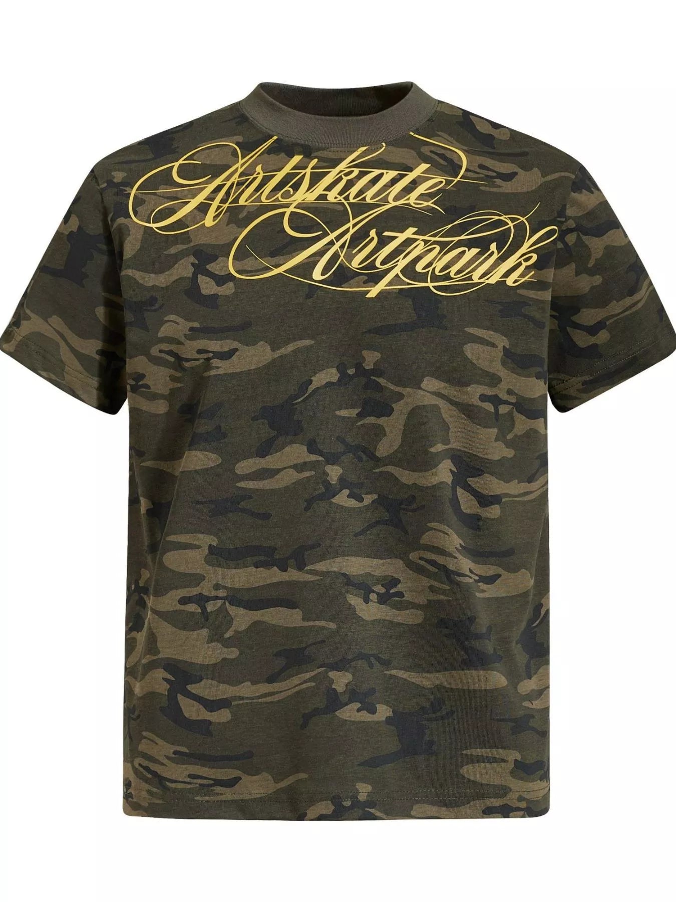 Men's Camouflage Print Short Sleeve T-Shirt
