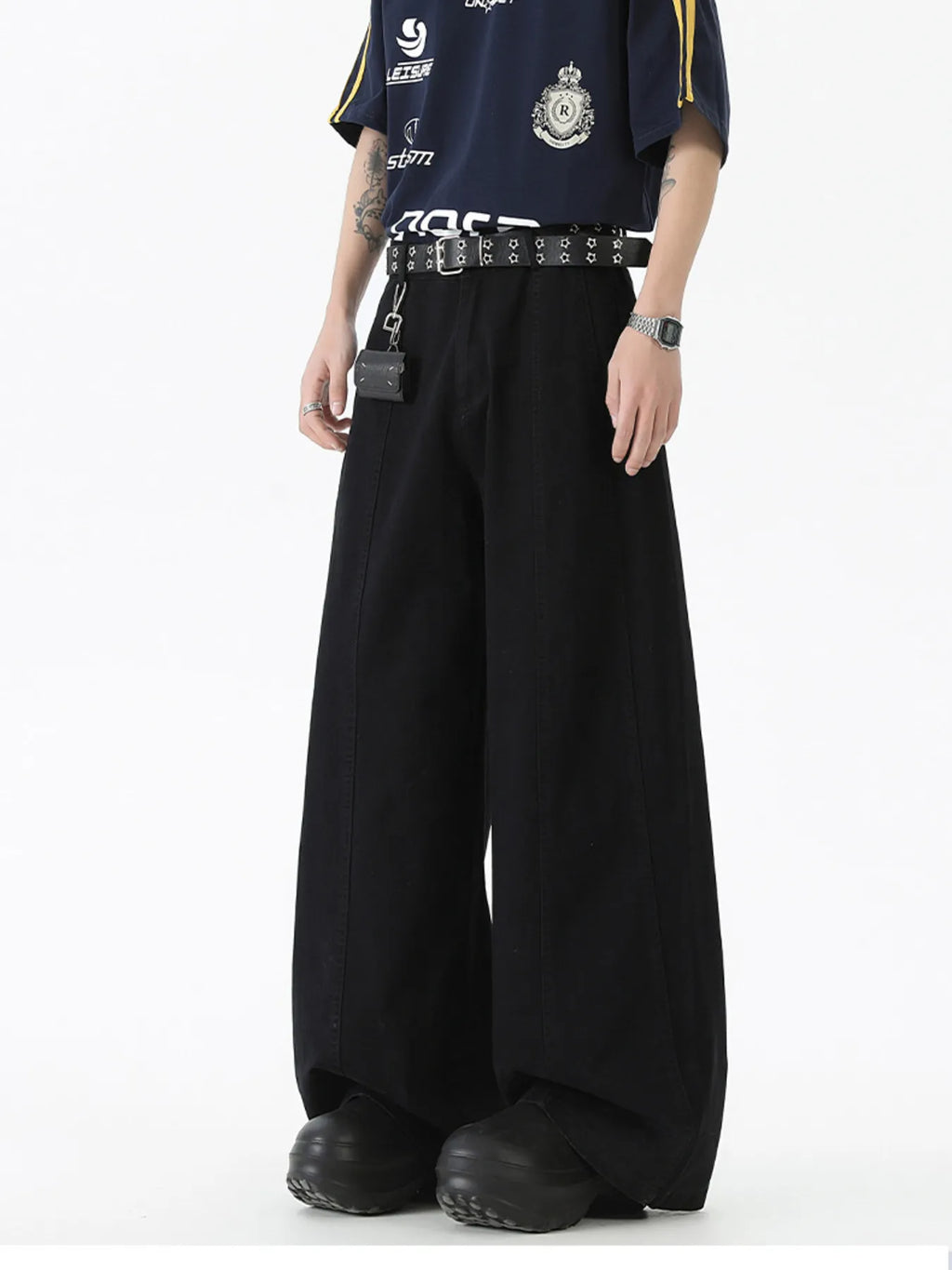 Men's Wide Leg Jeans