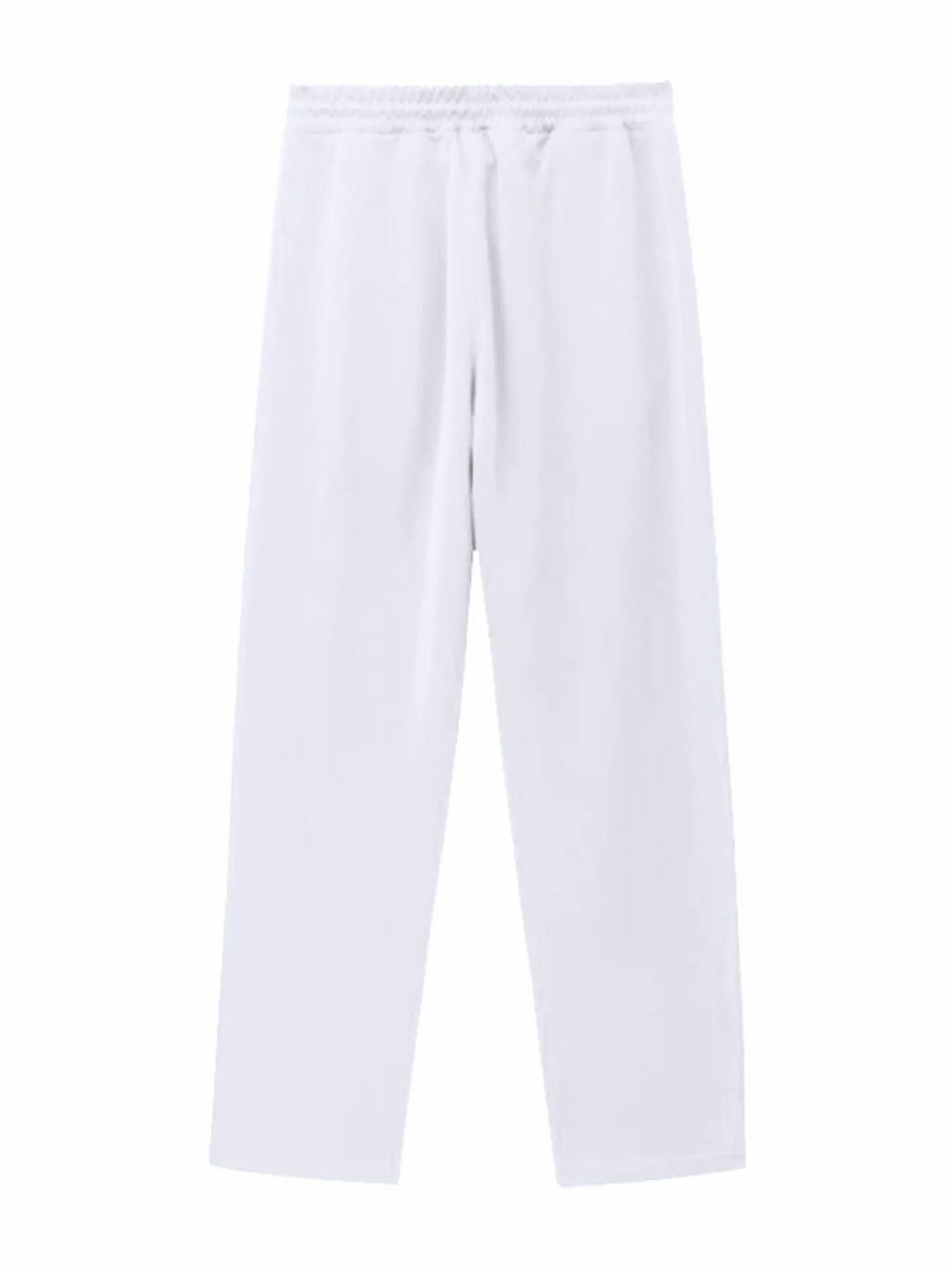 Men's Full Size Snap-Button Pants with Side Stripe Detail Plus Size