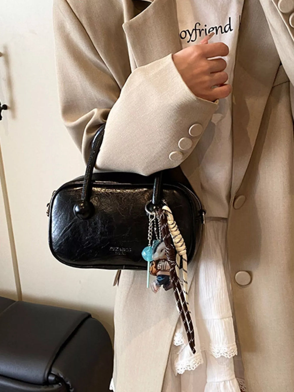 Top Handle Crossbody Bag