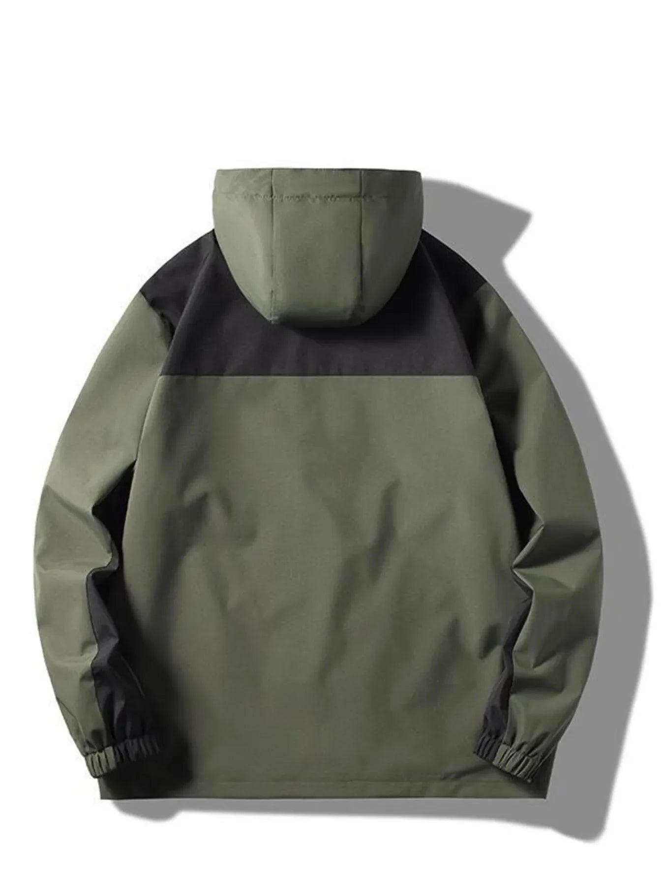 Men's Plus Size Casual Lightweight Hooded Jacket