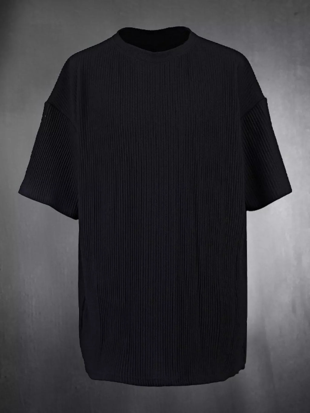 Men's Full Size Short Sleeve Top and Shorts Set Plus Size