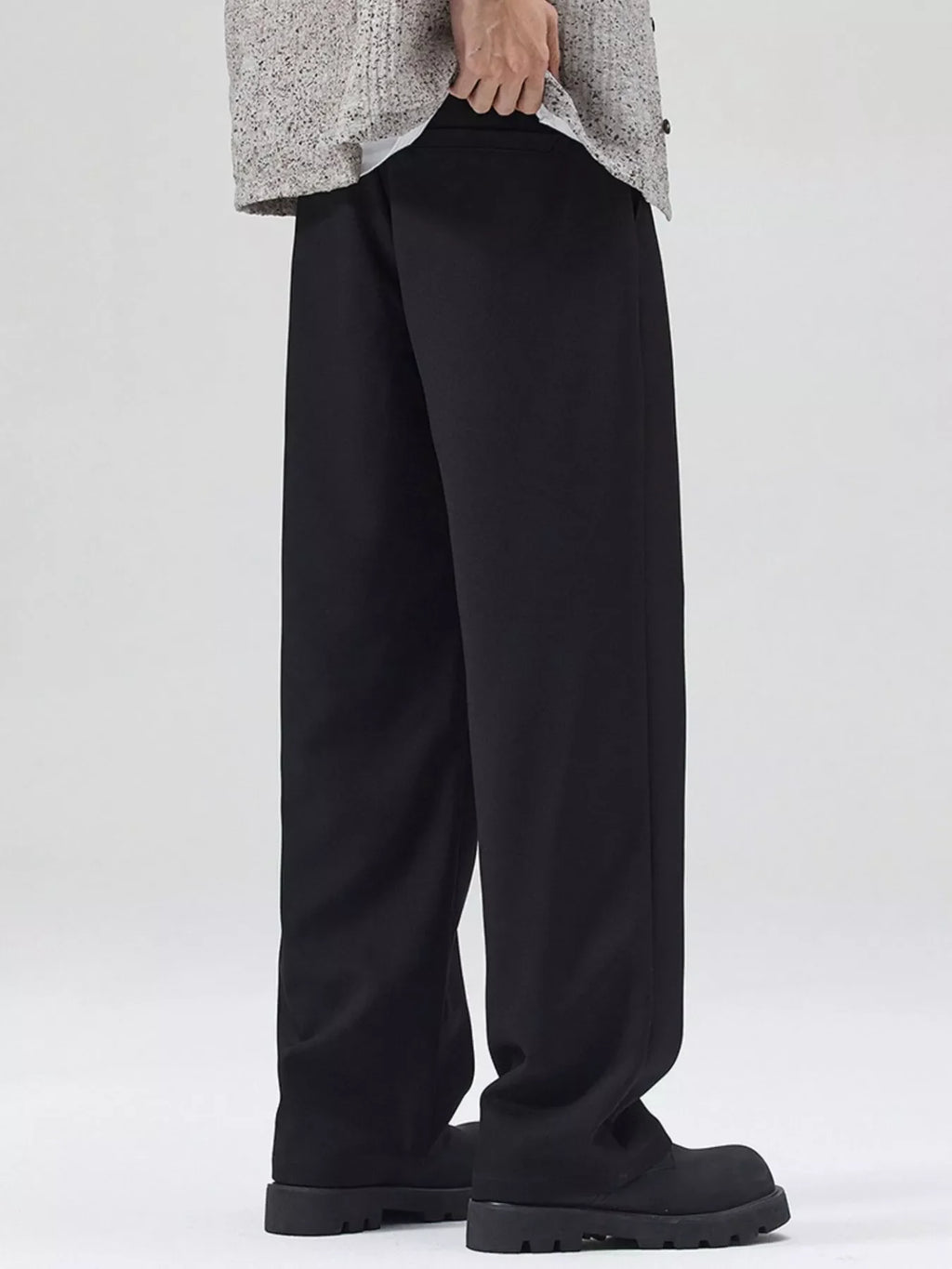 Men's Full Size Wide Leg Pants Plus Size