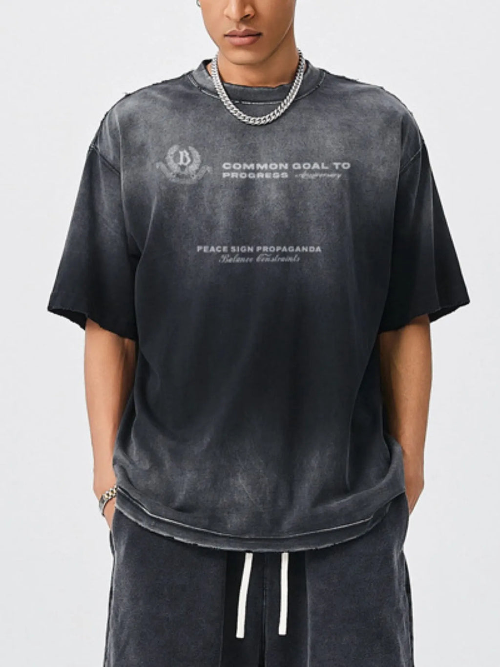 Men's Round Neck Short Sleeve T-Shirt