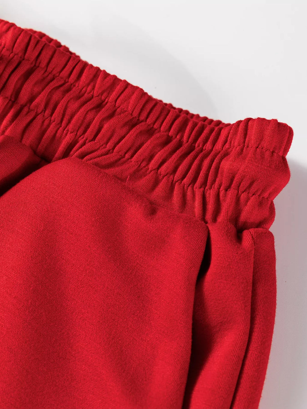 Polo Collar V Neck 3/4 Sleeve Pullover Drawstring Bell Bottom Pants 2pcs Set