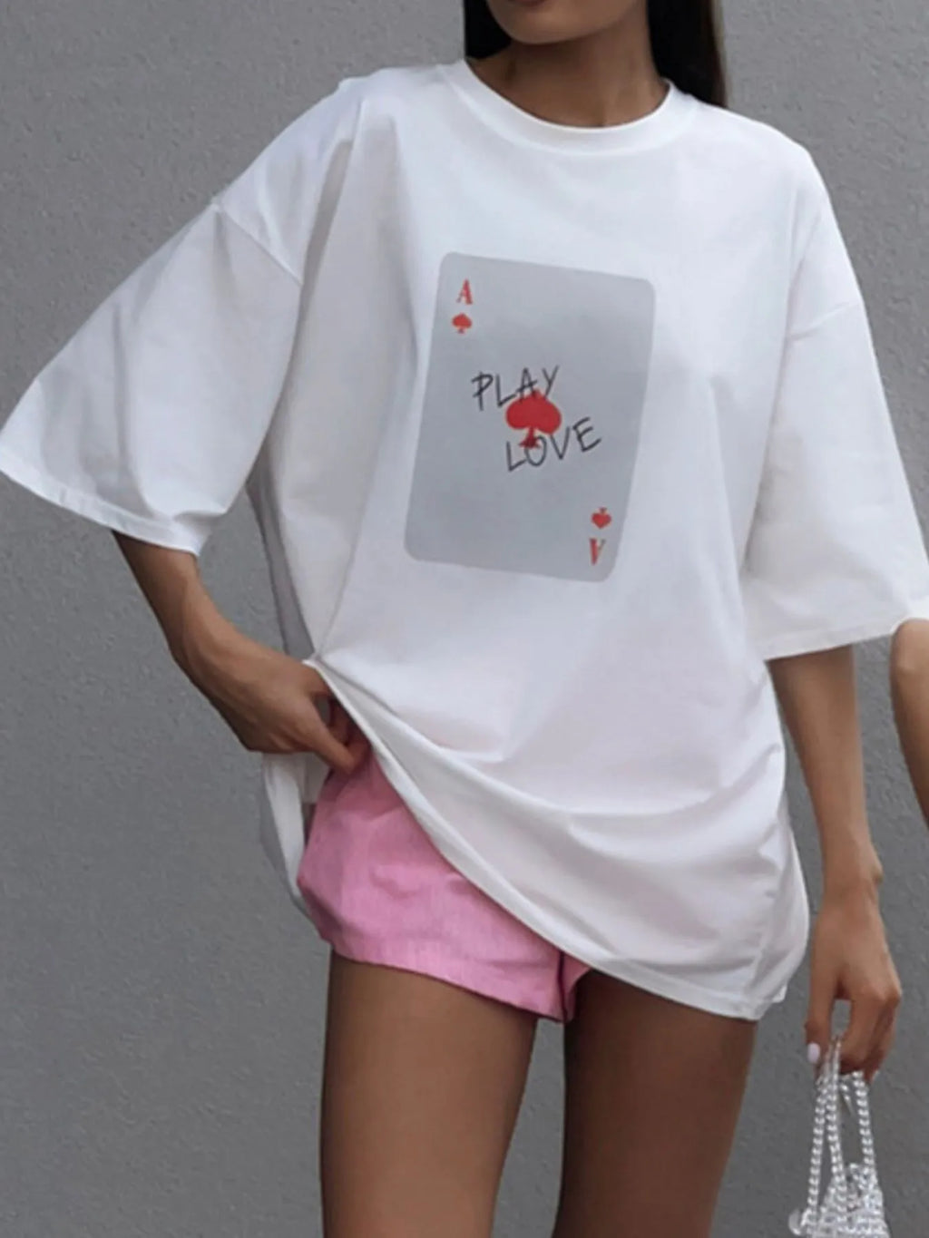 Graphic Round Neck Half Sleeve T-Shirt