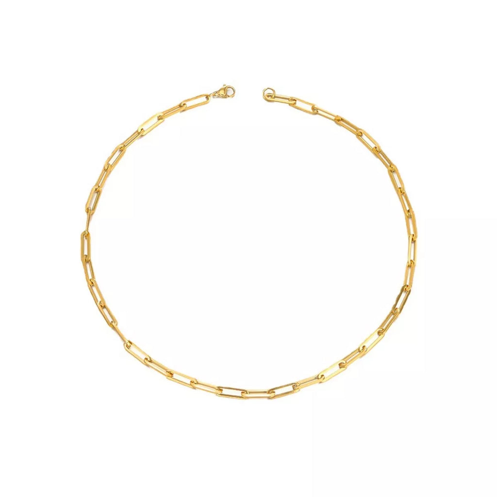 18K Gold-Plated Chain Necklace